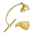 Creative Pewter Designs Bald Eagle Head Bird 22k Gold Plated Tie Tack, Tie Pin, Jewelry, BG050TT