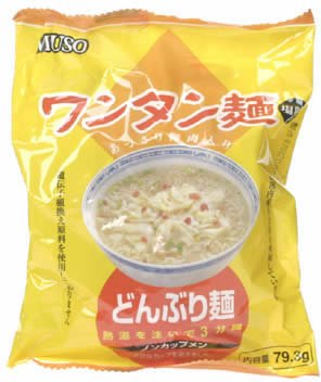 ムソー どんぶり麺 ワンタン麺 79.3g
