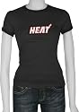 Miami Heat Swarovski Crystals Women's Ringer T-Shirt