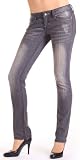 Antique Rivet Tori - Juniors Jeans-27 (TICKET GREY STW)
