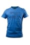 Pitico Fair Trade T-Shirt Blau - Circles - Slim Fit