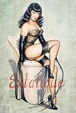 Captivating Bettie Page Maxi Poster 61cm x 91.5cm The Iconic Pin-Up Seductively Posed In Erotic Black Leather