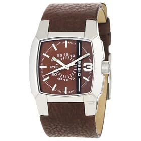 Diesel - DZ1090 - Montre Homme - Quartz analogique - Bracelet en Cuir marron