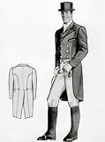 Men's Shadbelly Tailcoat Pattern - Sizes 38 -48