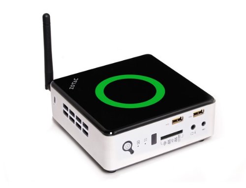 ZOTAC AMD Dual-Core E2-1800 1.7GHz/AMD A68M/Wi-Fi/A&V&GbE Mini PC Barebone System ZBOXNANO-AD12-U