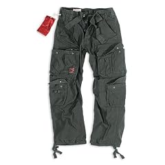 Surplus Airborne Vintage Trousers, SCHWARZ
