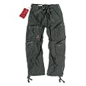 Surplus Airborne Vintage Trousers, SCHWARZ