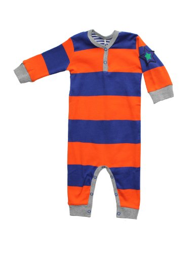 Green Cotton Baby - Jungen Strampler 1580028800, FAE, Gr. 80, Blau (Royal) Preisvergleich