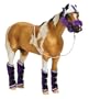 Breyer Shipping Set - Purple and White