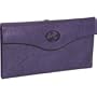 Buxton Heiress Organizer reg; Clutch - Deep Violet