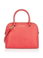 Michael Kors Bolso asa de mano Cindy Md Dome (Coral)
