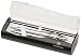 Sheaffer 100 Series Ballpoint/Mechanical Pencil Set Brushed Chrome: Nickel Trim