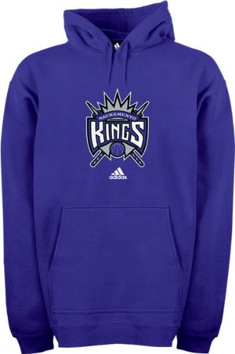 Sacramento Kings Full Primary Logo Hooded Fleece Sweatshirt