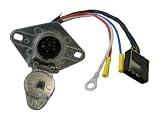 Adapter Plug,convert 4 way to 6 way trailer-Metal