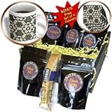 IMAGE OF Lee Hiller Designs Kaleidoscope - Kaleidoscope Tiles Teal Cream - Coffee Gift Baskets - Coffee Gift Basket