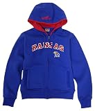 Kansas Jayhawks Women's Aerial Full Zip Fleece Hoodie