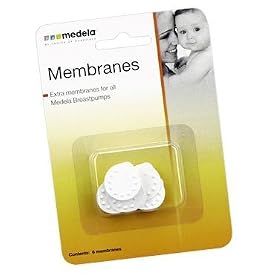 Medela Membranes for Breastpump Shields - 6 pack --: Baby