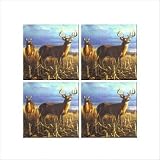 McGowan TT92020 Tuftop Deer Local Legend Coasters (Set of 4)