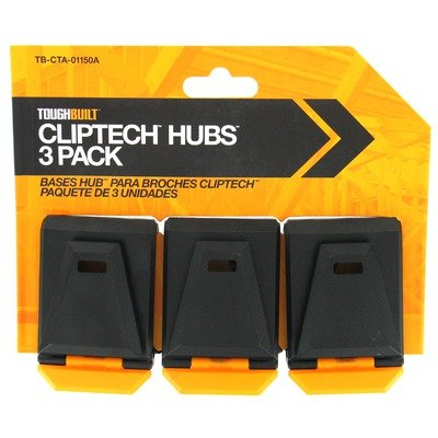 ToughBuilt TB-CTA-01150A ToughBuilt Cliptech Hubs 3-Pack
