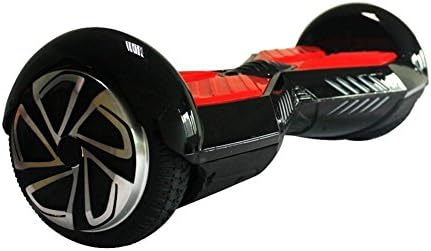 Fish Smart Self Balancing Scooters Drifting Board Electric Personal Transporter-outdoor Sports Kids Adult Transporter Electric Scooter with Bluetooth Speaker LED Light (black+red)