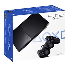 PlayStation 2 - PS2 Konsole Slim, black (inkl. Dual Shock Controller)
