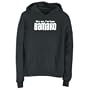 Sweatshirt Woman Black " Kiss Me Bamako " Mali City
