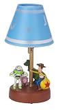 Toy Story Woody Buzz Lightyear TALKING ANIMATED LAMP