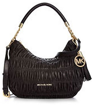 MICHAEL Michael Kors Webster Medium Convertible Shoulder Bag Shoulder Handbags - Black