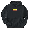 Sweatshirt Black Flag " Lithuania " Country