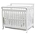 DaVinci Emily 2-in-1 Convertible Mini Crib and Twin Bed in White, Greenguard Gold Certified