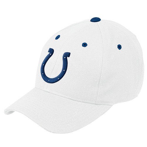 Indianapolis Colts -White- BL Adjustable Hat