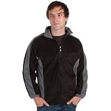 Adult Mens Two-Tone Anti-Pilling Performance Fleece Jacket - Various Color And Sizes