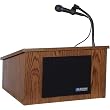 Amplivox SW250-OK30 (Light Oak) Wireless Tabletop Lectern