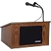 Amplivox SW250-WT30 (Walnut) Wireless Tabletop Lectern