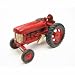 Big Red Replica Cast Iron Collectible Farm Toy Vintage Tractor