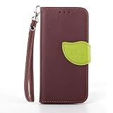 Tikeda-Fashion Beauty For S4 Mini I9190 Case Elegant Flower and Deluxe Book Style Folio PU Leather Wallet with Magnet Design Flip Case Cover With Credit Card Holder TPU Case Cover Skin for Samsung Galaxy S4 Mini I9190(not fit for S4)