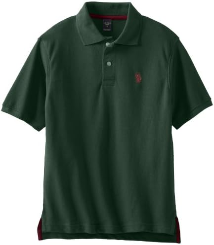 U.S. Polo Assn. Boys 8-20 Solid Pique Polo Shirt