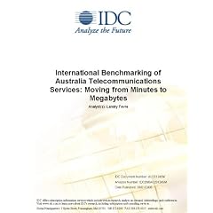 International Benchmarking of Australia Telecommunications Services: Moving from Minutes to Megabytes