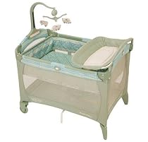 Graco Pack 'n Play Portable Playard with Bassinet & Changing Table in Margo