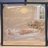 Vanilla Harmony Bath 5 piece Kit Vinyl Bag with Bubble Bath Massage Lotion Massage Oil and Splash