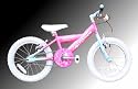 Raleigh Bike Starburst 16" Girls Bicycle in Pink