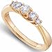 14kt Yellow Gold Ladies Diamond Anniversary Ring