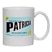 FROM THE LOINS OF MY MOTHER COMES PATRICIA Mug for Coffee / Hot Beverage (choice of sizes and colors)