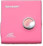 SHARP アウヴィ MD-DS30-P 1ビットポータブルMDプレーヤー ピンク