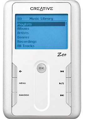 Creative Zen Touch 20 GB MP3 Player