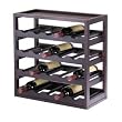 Kingston Stackable Removable Tray 20 Bottle Wine Cube By Winsome Furniture