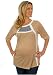 Women's Lauren Kiyomi Great Line Top (Maternity) In Wheat - Also Available in Peach