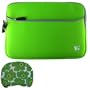 Green Soft Sleeve for 13.3 Inch Acer Aspire Timeline AS3810TZ-4880 Apple MacBook MB466LL/A Apple MacBook MC240LL/A Apple MacBook Air MC234LL/A Sony VAIO VGN-SR430J/B+ Bestpricecenter Mouse Pad