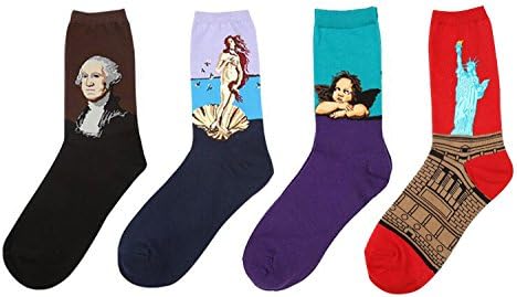 Isocks Women's Art Masterpiece Painting Collection Socks Set (Color 3)