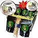 Londons Times Funny Dogs Cartoons - Bored Border Collie - Coffee Gift Baskets - Coffee Gift Basket